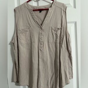 Sleeveless top